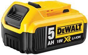 Akumulators DeWalt DCB184; 18 V; 5,0 Ah; Li-ion