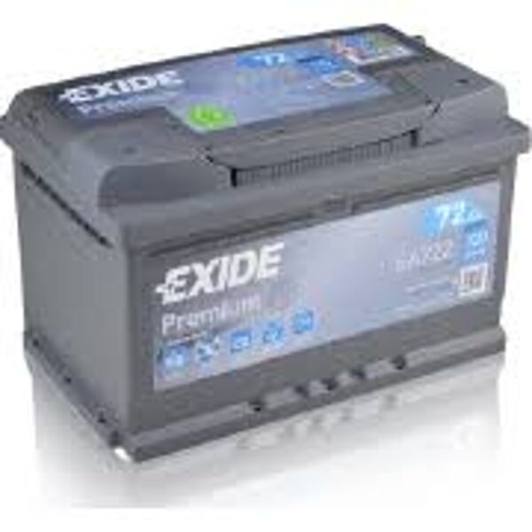 Akumulators EXIDE PREMIUM 12V-72Ah/ EN720A